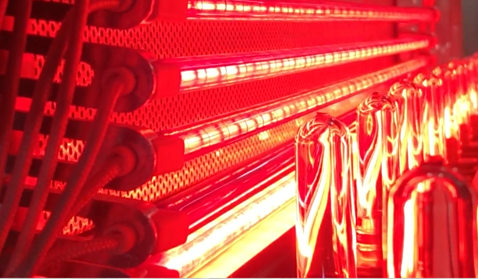 Lampe chauffante pour préforme SIPA XFORM