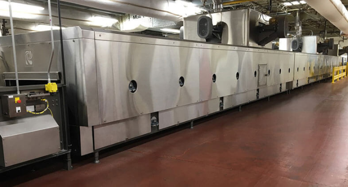 linear infrared heater for bread oven