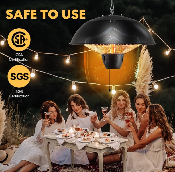 IP65 waterproof outdoor heater