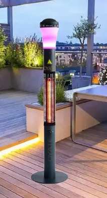 Quartz electric heater