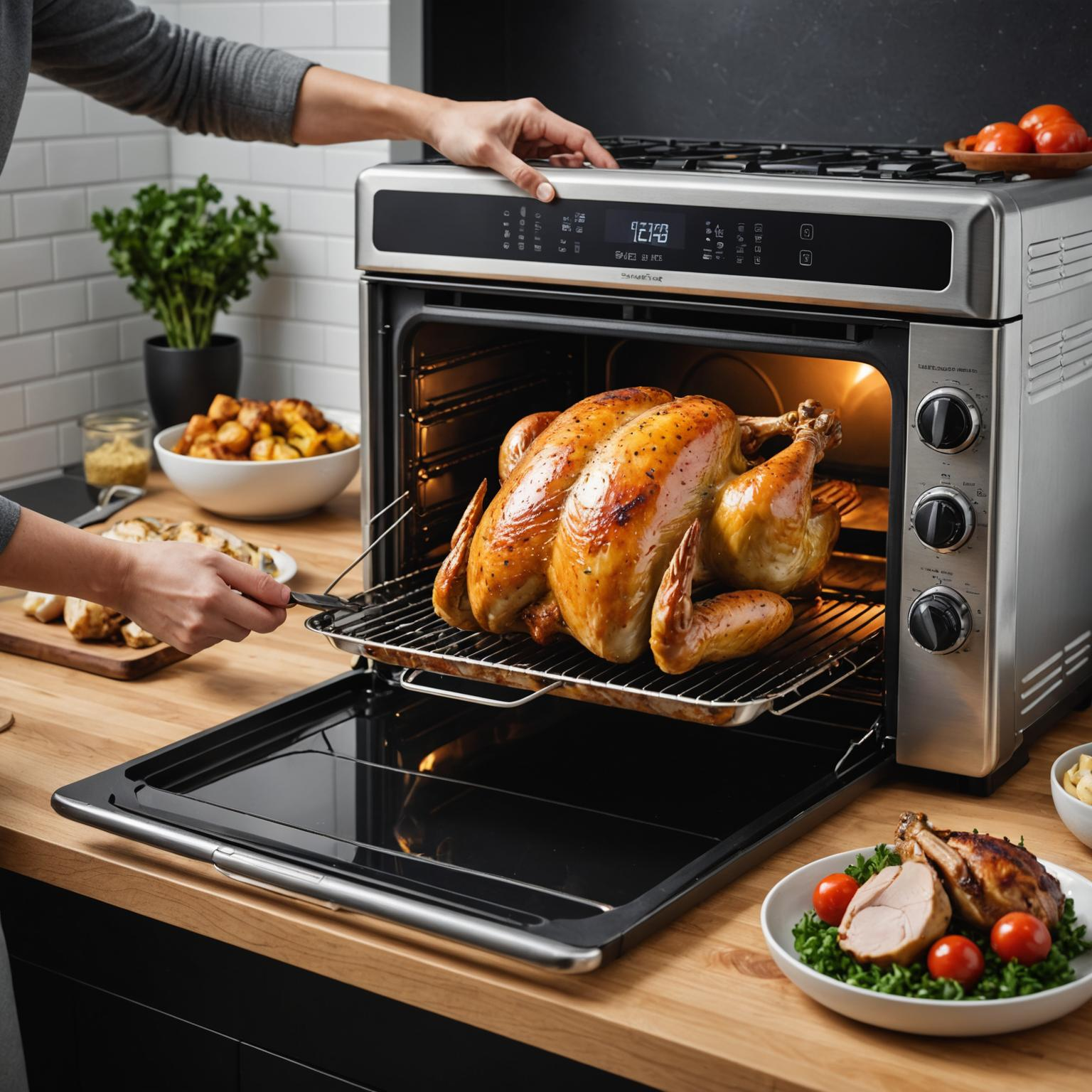 auxiliary heating IR emitter for restaurant oven